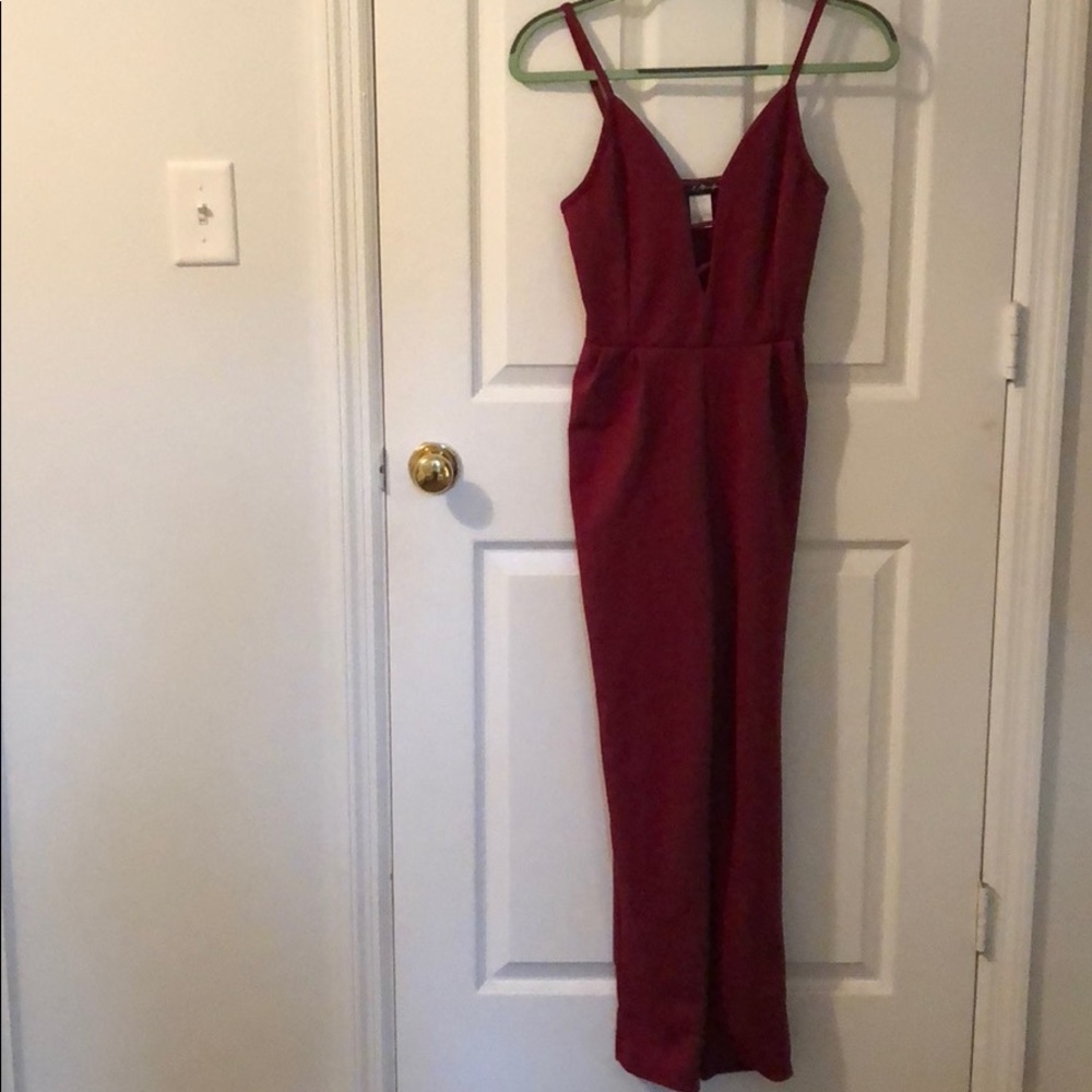 Red Pantsuit